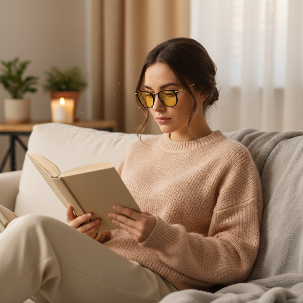 Protect your eyes from screens. Sleep better. Reduce headaches.